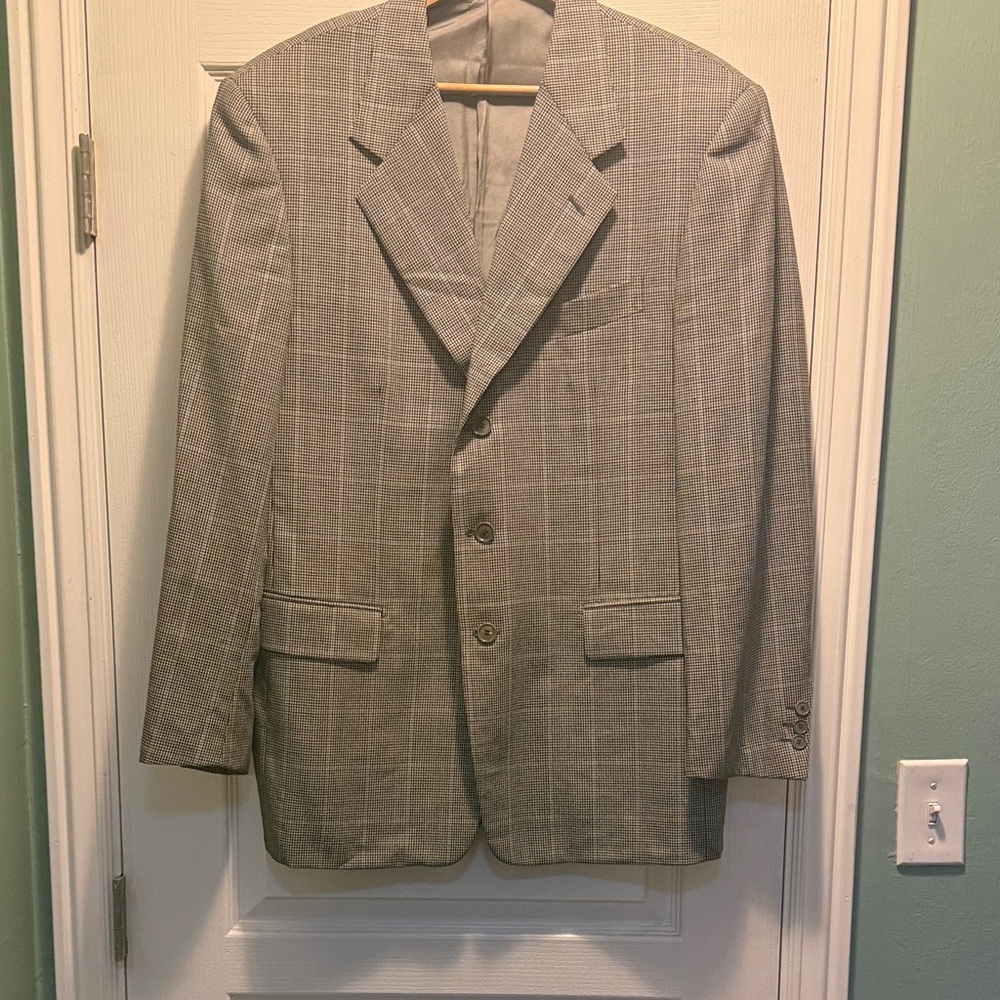 Pal Zileri Classic Checkered Blazer
